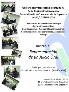 Representaci N De Un Juicio Oral Licenciatura En Derecho Con Enfoque