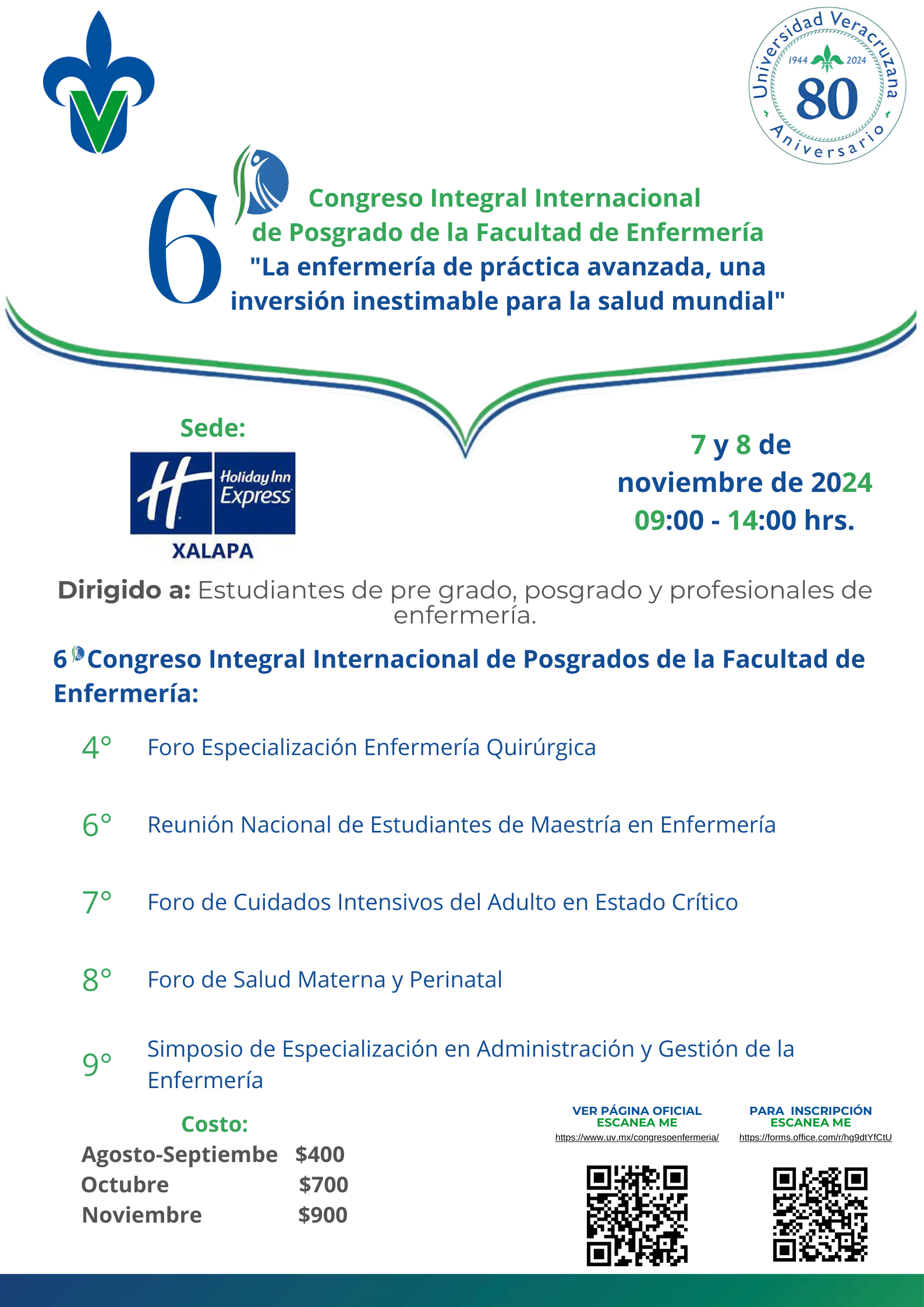 Cartel Congreso 6to Congreso Integral Internacional