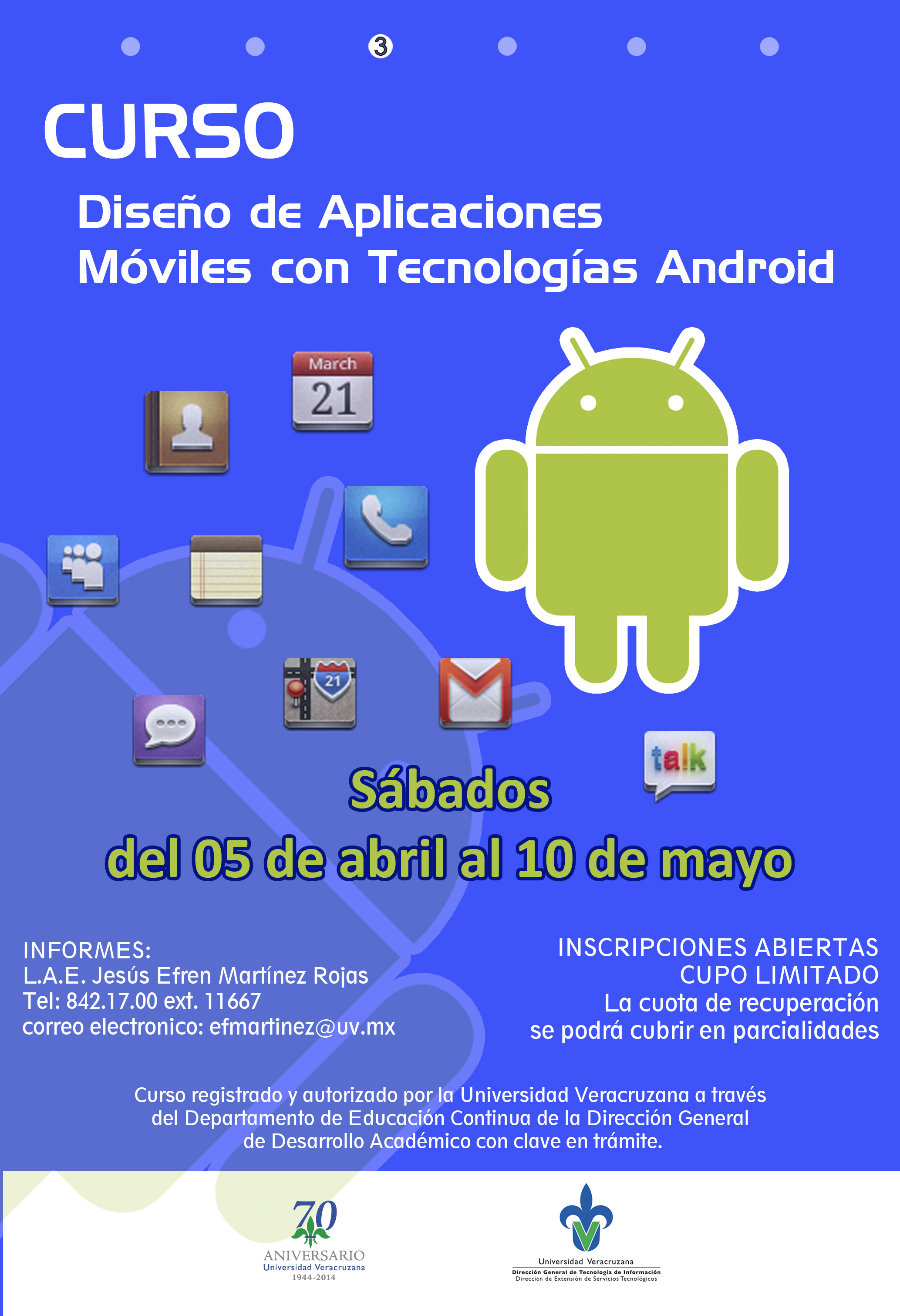 Curso Diseño De Aplicaciones Móviles Con Tecnologías Android Dgcu 9022