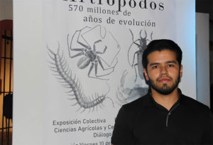 Estudiantes y profesores UV inauguraron exposición sobre artrópodos