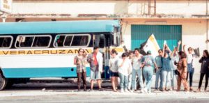 Viaje a las Jornadas Estudiantiles en la Universidad de Guadalajara, 1996.