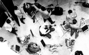 Ensayo de la Orquesta Sinfónica de Xalapa. Xalapa, Ver. ca. 1962. Fotografía: Francisco Beverido Pereau.