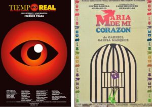 Carteles de las películas: Tiempo Real y María de mi corazón