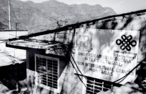 Vista de las primeras instalaciones de la uvi Grandes Montañas. Col. Eduardo Cañedo Lomán