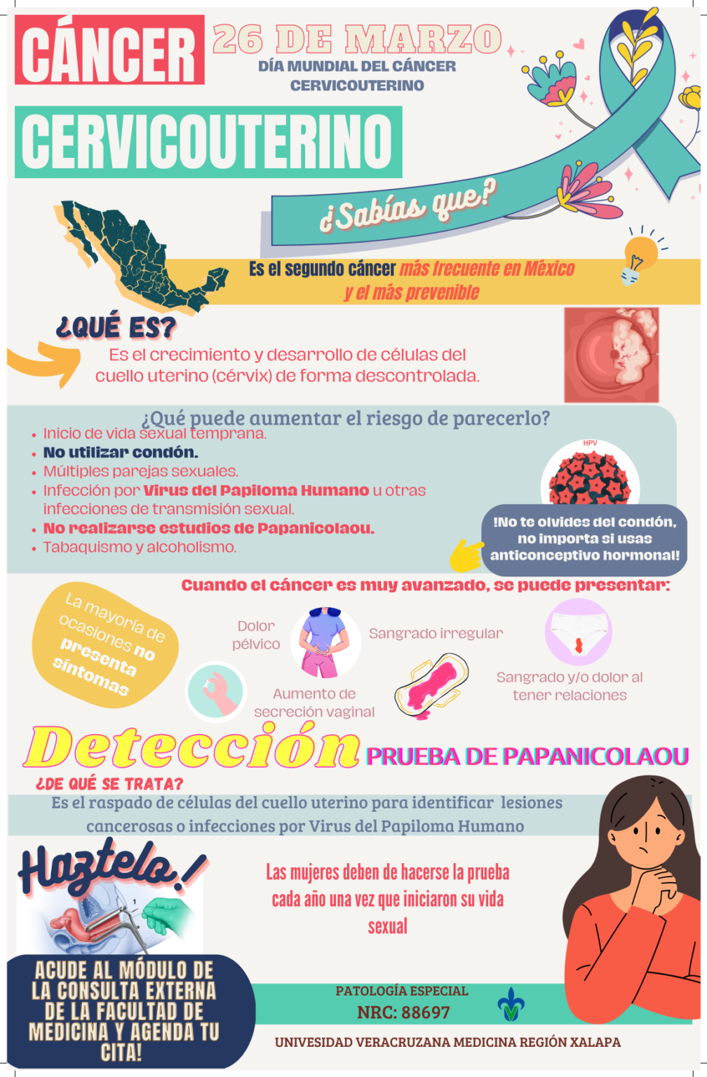 Infografia Con Consejos Pertinentes Para Prevenir El Cáncer Cervicouterino Anuario Digital Del Sea