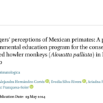 Imagen Alejandra Hernández Cortés, egresada de la Maestría en Ecología Tropical publicó nuevo artículo