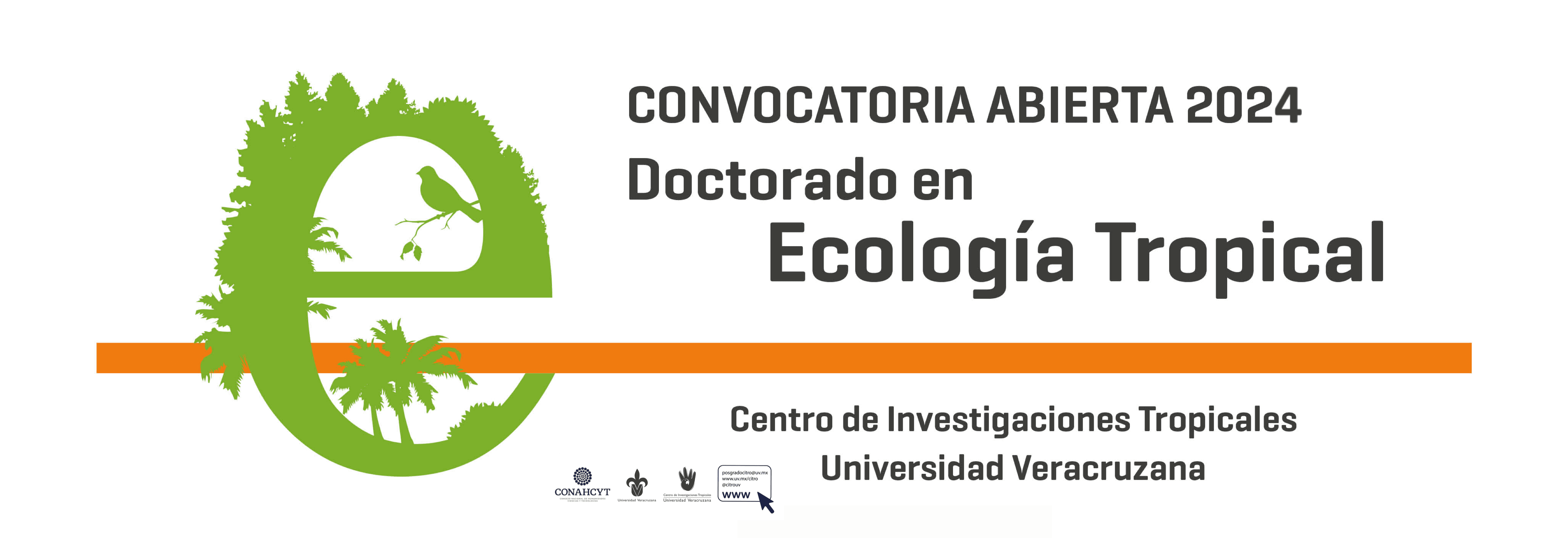 Imagen Convocatoria abierta para el Ingreso al Doctorado en Ecología Tropical