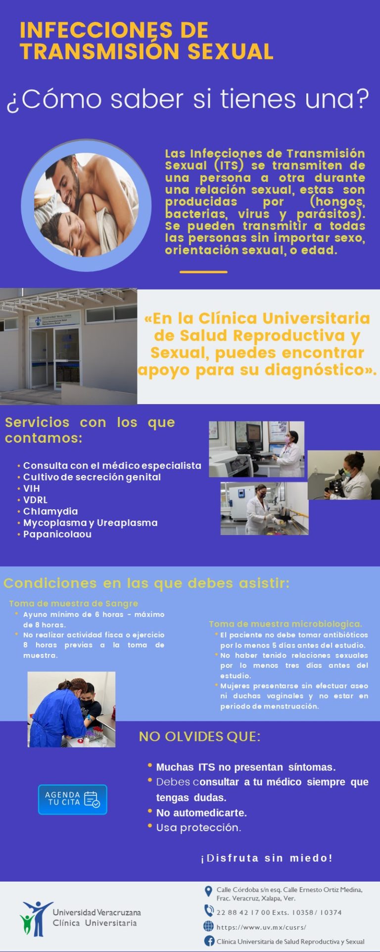 Infografía Its Clínica Universitaria De Salud Reproductiva Y Sexual 9427