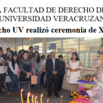 Imagen Derecho UV realizó ceremonia de Xantolo