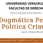 Imagen PRESENTACION DEL LIBRO DOGMATICA PENAL Y POLITICA CRIMINAL