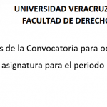 Imagen Resultados de la Convocatoria para ocupar plaza como Profesor de asignatura para el periodo Febrero/Julio 2019