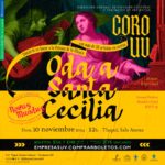 Imagen «Oda a Santa Cecilia»: Un homenaje musical con más de 50 artistas en escena en la Sala Anexa de Tlaqná, Centro Cultural.