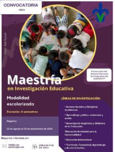 Imagen Maestría en Investigación Educativa