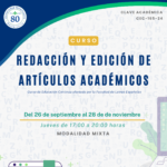 Imagen Curso | Edición y redacción de artículos académicos