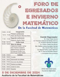 6o Foro de Egresados de la Facultad de Matemáticas