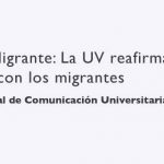 Imagen Comunicado UV:#CaravanaMigrante