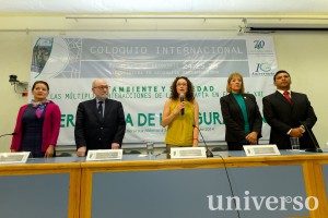 Inaguracion coloquio internacional de fac de geografia