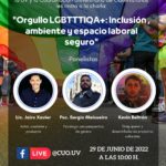 Imagen Conferencia virtual “Orgullo LGBTTTIQA+: Inclusión, ambiente y espacio laboral seguro