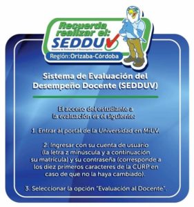 SEDDUV – Sistema De Enseñanza Abierta, Orizaba-Córdoba.