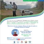 Imagen Conferencia: «Relaciones entre las emisiones difusas y lo tipos de suelos en el Campo Volcánico de Xalapa»