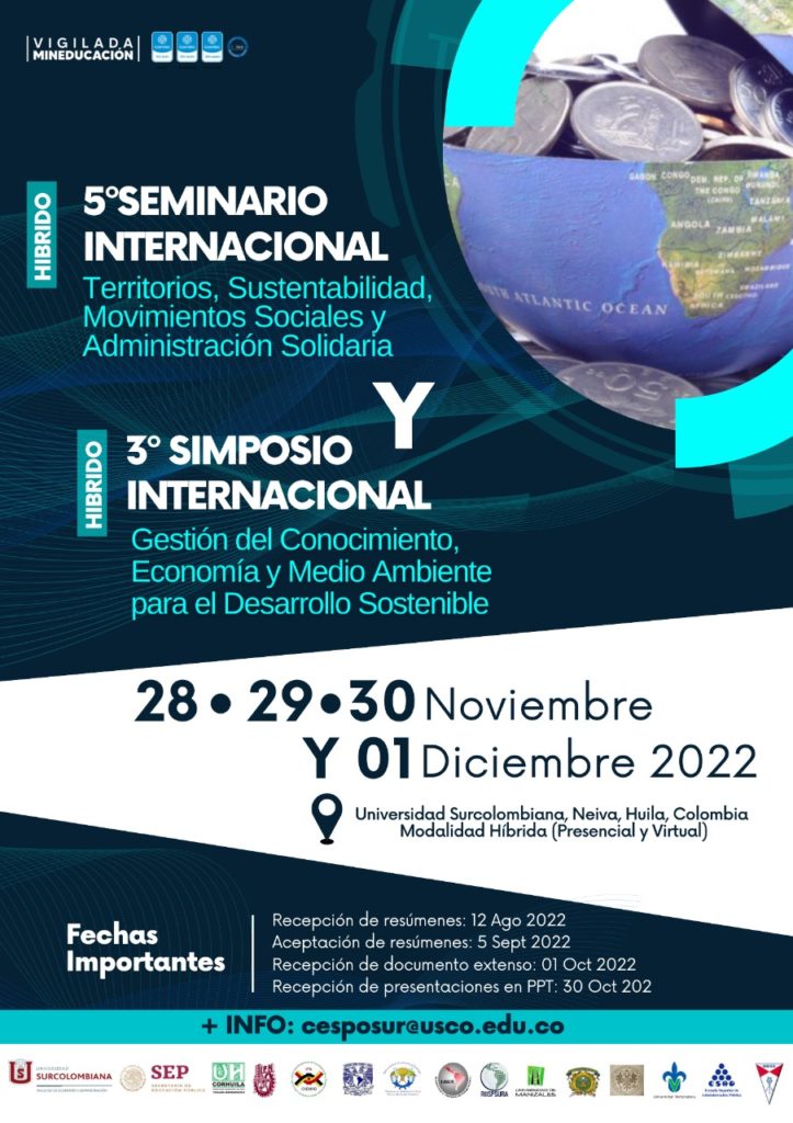 5to. Seminario Internacional «Territorios, Sustentabilidad, Movimientos ...