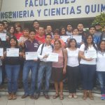 Imagen Estudiantes de la Facultad de Ingeniería Mecánica y Eléctrica en el Campus Poza Rica reciben Nota Laudatoria.