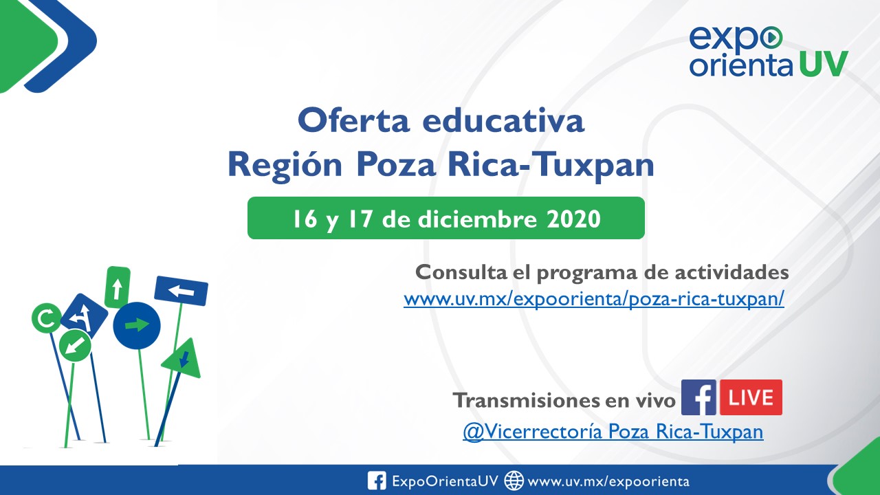 Oferta Educativa Expo Orienta UV 2020 – Facultad De Pedagogía – Poza Rica