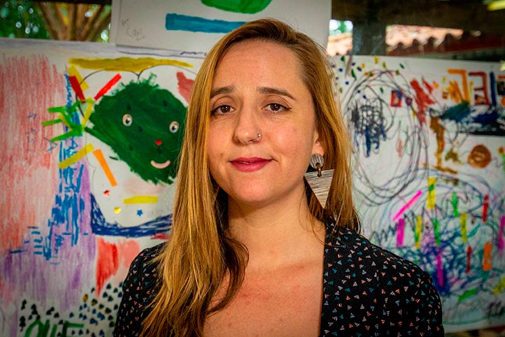 Andrea Trigos Pérez, artista plástica y arteterapeuta