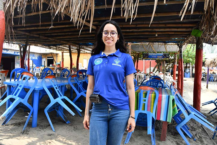 “No imaginaba el alcance que puede tener el trabajo de administradora”: Ariadna Báez, estudiante de la Administración Turística 