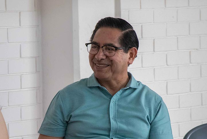 Rafael Nava Vite, docente de la UV-Intercultural, sede Xalapa 
