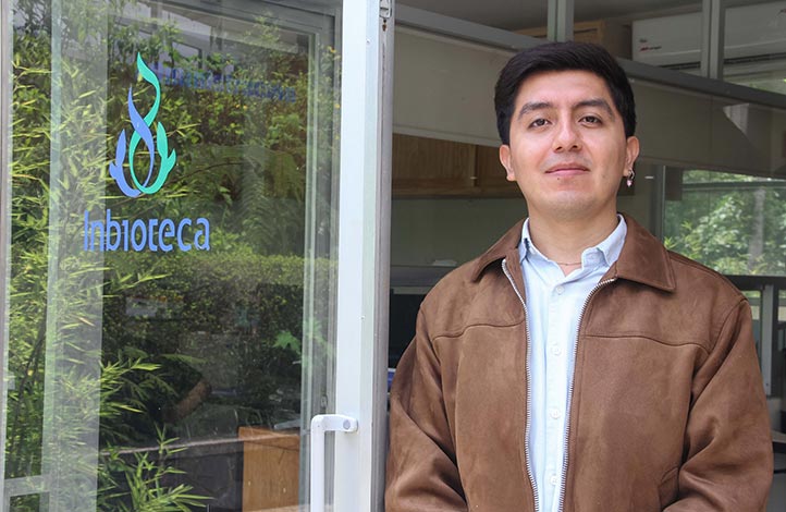 Brandon Giovanni Cervantes Rodríguez busca mejorar aspectos genéticos del cultivo de la vainilla 