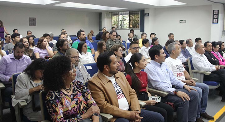 Académicos se dieron cita en el auditorio de la Facultad de Biología para mostrar resultados y avances de proyectos