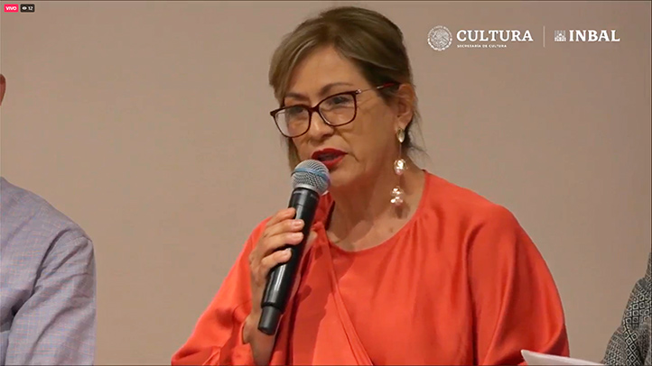 Beatriz Sánchez Zurita, directora general del Área Académica de Artes de la UV 