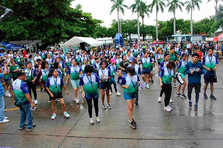 Estudiantes en la región Poza Rica se sumaron en gran número a la competencia 