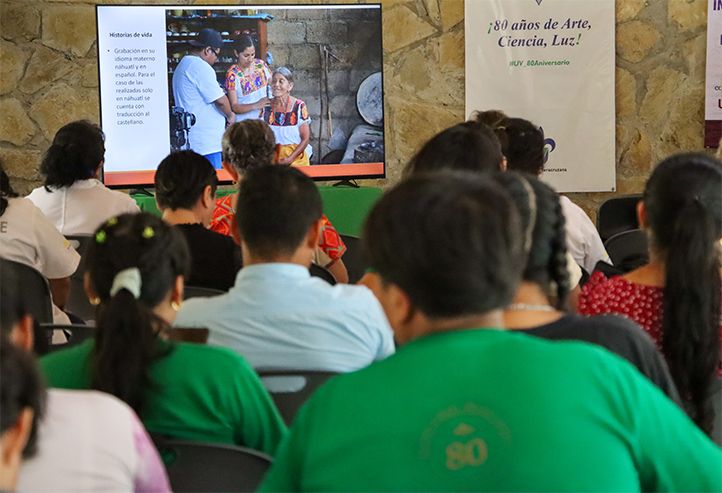 Nanas y parteras tradicionales, así como académicas UV, participaron en taller donde compartieron sus conocimientos 