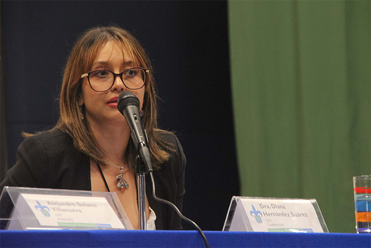 Diana Hernández Suárez dictó la conferencia “Imágenes en movimiento en tierra yankee de Justo Sierra” 