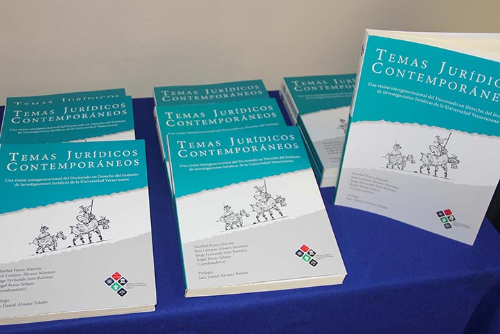 IIJ presentó el libro Temas Jurídicos Contemporáneos. Una visión intergeneracional del Doctorado en Derecho 