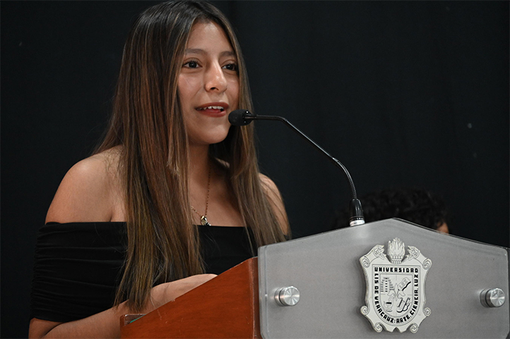 Loreley Sánchez Sánchez, representante alumna para la Gestión de la Sustentabilidad