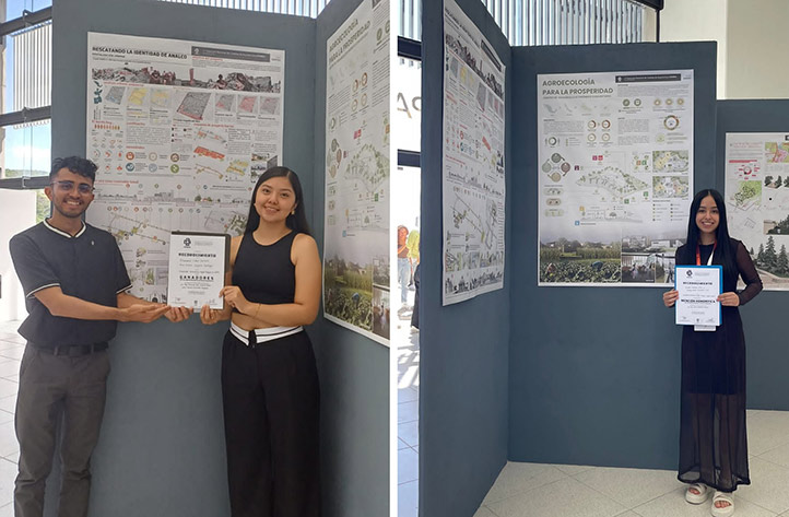 Los estudiantes sobresalieron en el 4º Concurso Nacional de Carteles de Arquitectura