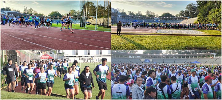 Gran participación en la Carrera Universitaria “¡Corre, trota, camina!” de la UV 