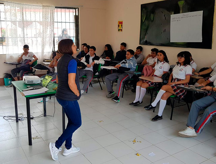 La investigación se realizó con estudiantes de telebachillerato de Jilotepec y El Chico 