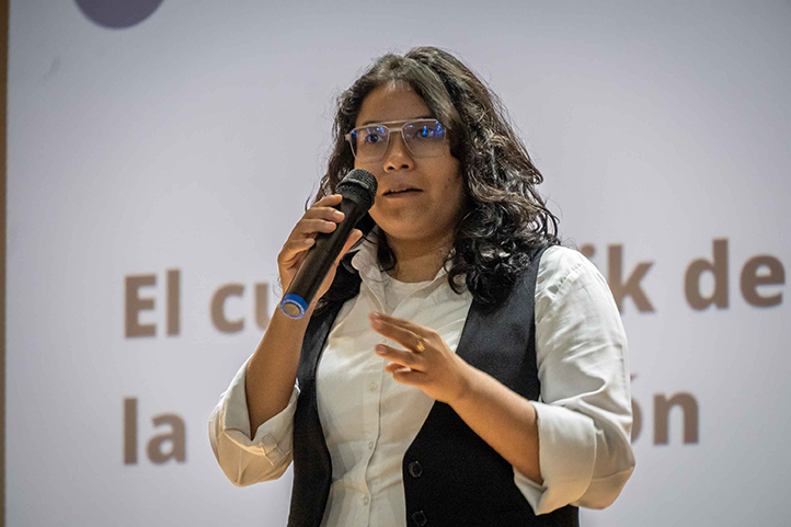 Janaí Esperanza Hernández Morales, docente de la Facultad de Psicología 