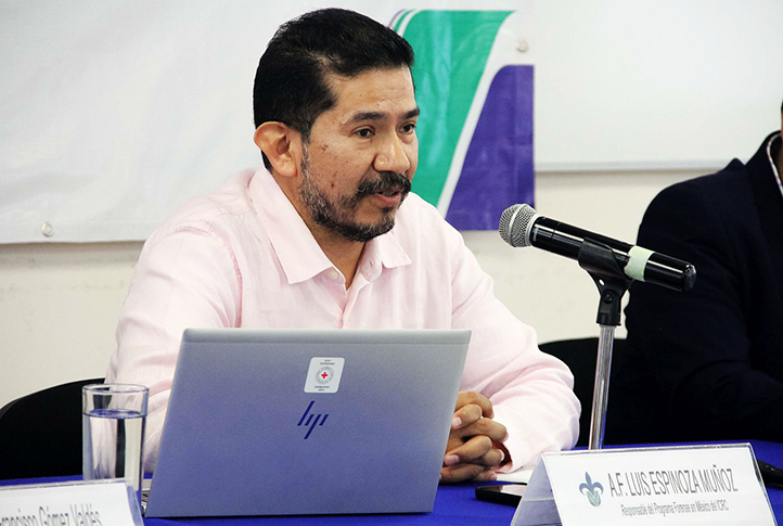 Luis Espinoza Muñoz, antropólogo adscrito al CICR México-Centroamérica 