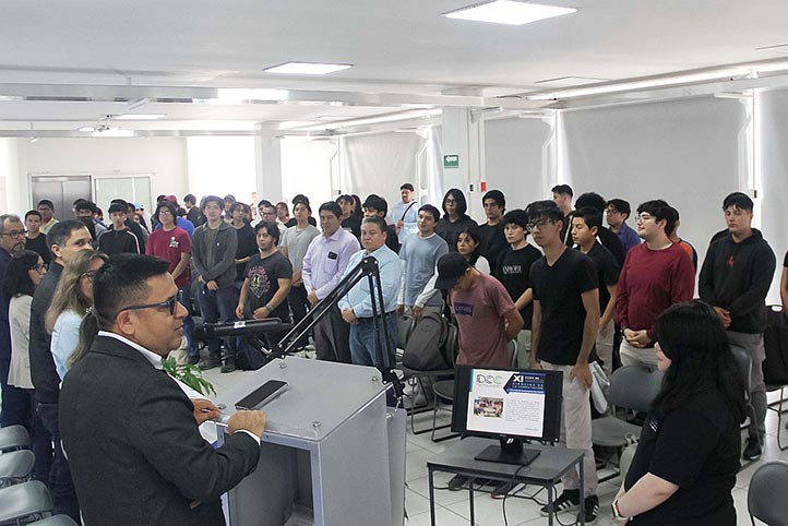 El director del Área Académica Económico-Administrativa, José Luis Sánchez Leyva, inauguró el XI Foro de Divulgación Científica 