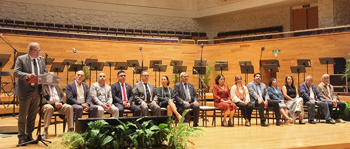 La celebración fue presida por el Rector y los titulares de las Secretarías Académica, de Administración y Finanzas, y de Desarrollo Institucional 