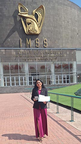 Alejandra Monserrat Alor Cárdenas, egresada de la Facultad de Medicina, región Coatzacoalcos-Minatitlán 