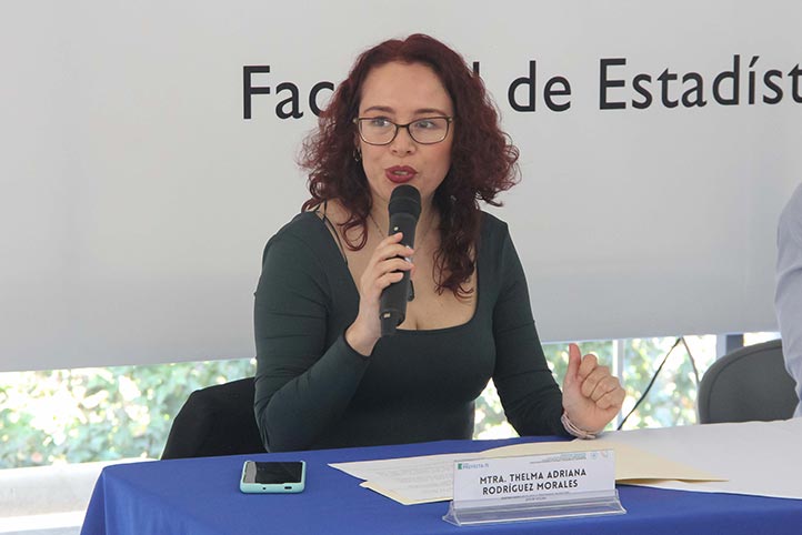 Thelma Adriana Rodríguez, de la DGAAEA, inauguró el evento 