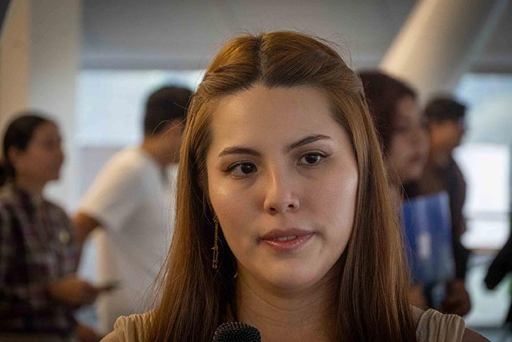 Vania Anahí Montero, quien estudió la Licenciatura en Médico Cirujano 