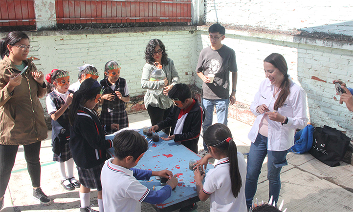 Los niños participaron en un rally donde superaron diversas pruebas  