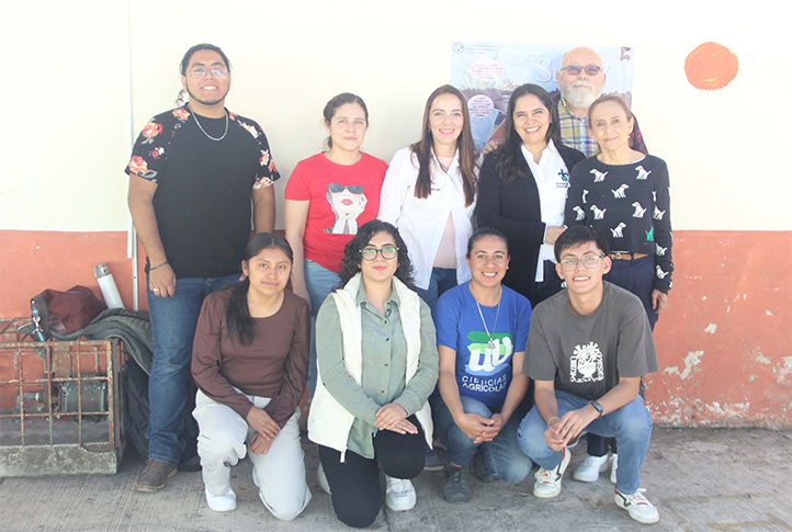 En las actividades colaboraron estudiantes y docentes de la Facultad de Ciencias Agrícolas 